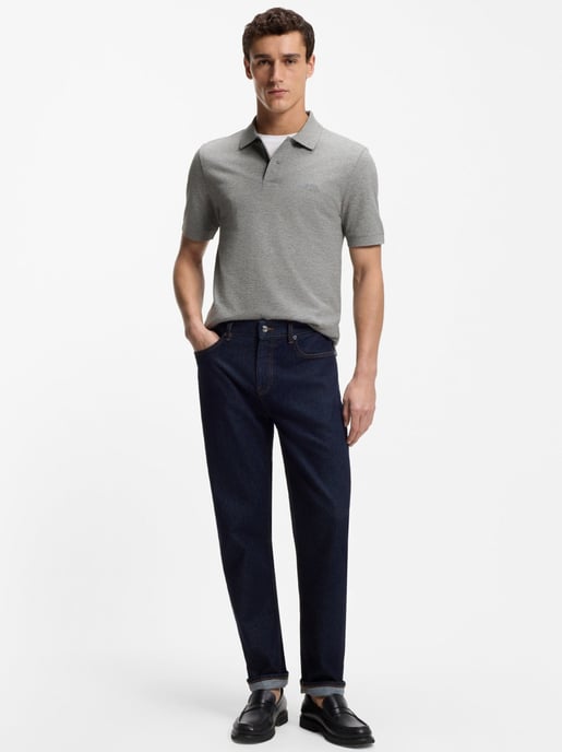 Camisa Polo Pallas de Hombre en Plata - Image 3