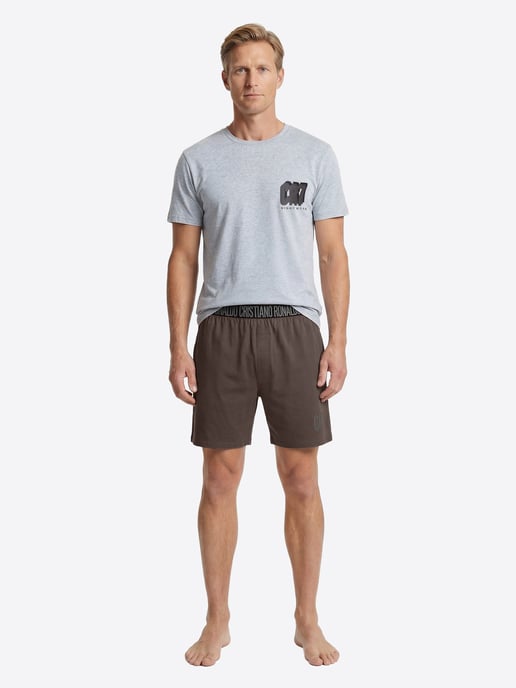 CR7 Cristiano Ronaldo Hombres Pijama Men BASIC - Image 2
