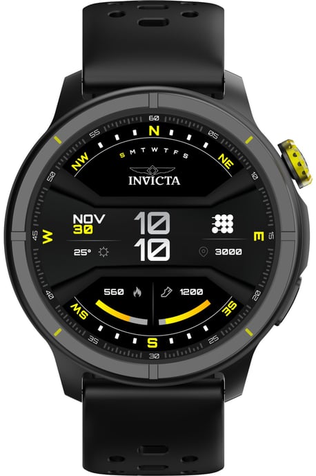 Invicta I-Tech - 2 Pro ITECH-005 Reloj de Hombre - Movimiento Smartwatch - Acero Inoxidable con Esfera Negra - 46 mm - Image 2