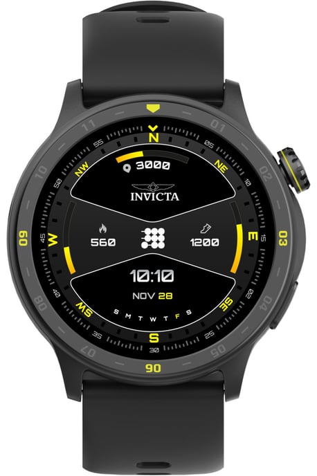 Invicta I-Tech 2 ITECH-001 Reloj de Hombre - Movimiento Smartwatch - Acero Inoxidable con Esfera Negra - 45 mm - Image 2