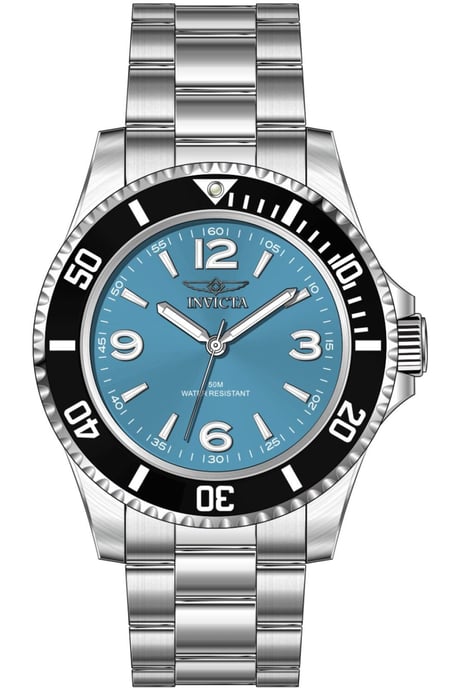 Invicta Specialty 69726 Reloj de Hombre - Movimiento de Cuarzo - Acero Inoxidable con Esfera Azul - 40 mm - Image 1