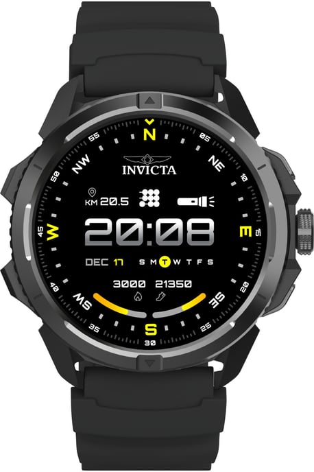 Invicta I-Tech ITECH-009 Reloj de Hombre - Movimiento Smartwatch - Acero Inoxidable con Esfera Negra - 47 mm - Image 2