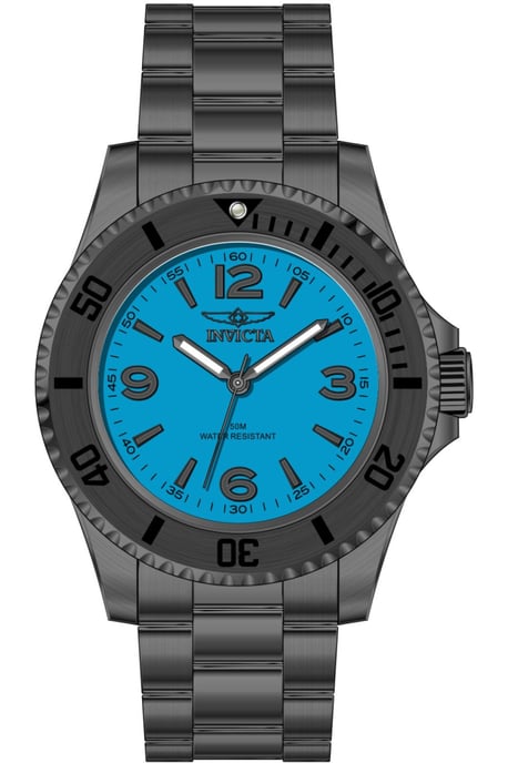 Invicta Specialty 69716 Reloj de Hombre - Movimiento de Cuarzo - Acero Inoxidable con Esfera Azul - 40 mm - Image 1