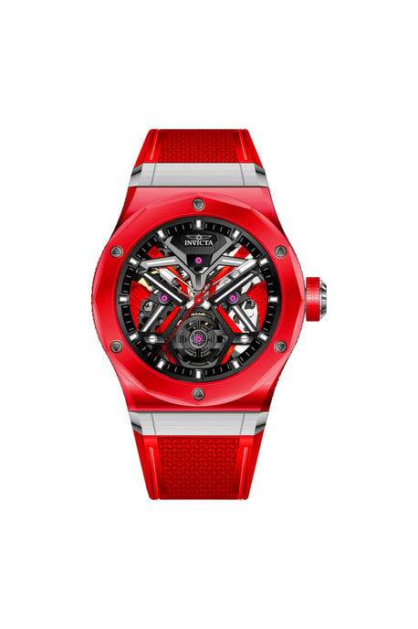Invicta Celestial 69542 Reloj de Hombre - Movimiento Mecánico - Vidrio K9 con Esfera Plateada - 45 mm - Image 2