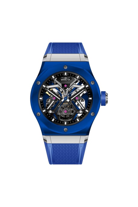 Invicta Celestial 69543 Reloj de Hombre - Movimiento Mecánico - Vidrio K9 con Esfera Plateada - 45 mm - Image 2
