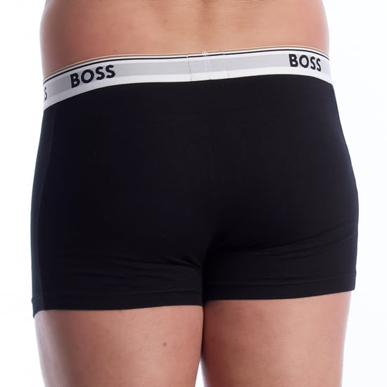 Pack de 3 bóxers de algodón elásticos para hombre con logo 50531701 - Image 4