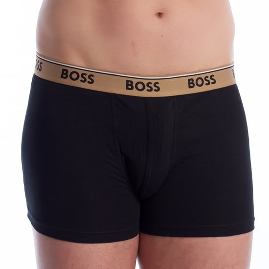 Pack de 3 bóxers de algodón elásticos para hombre con logo 50531701 - Image 5