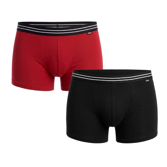 Paquete de 2 boxers elásticos de algodón para hombre D6578 - Image 1