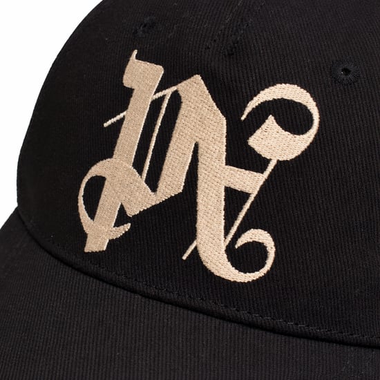 Gorra de hombre con monograma bordado PMLB094E23FAB0101003 - Image 3