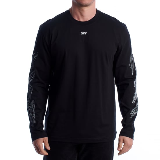 Camiseta de Manga Larga para Hombre Scribble Diags 44MAB086G5J0051001 - Image 1