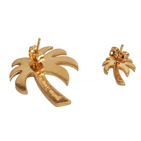 Pendientes de Mujer Diseño de Palma con Piedras PWOD026R24MAT0017684 - Image 4