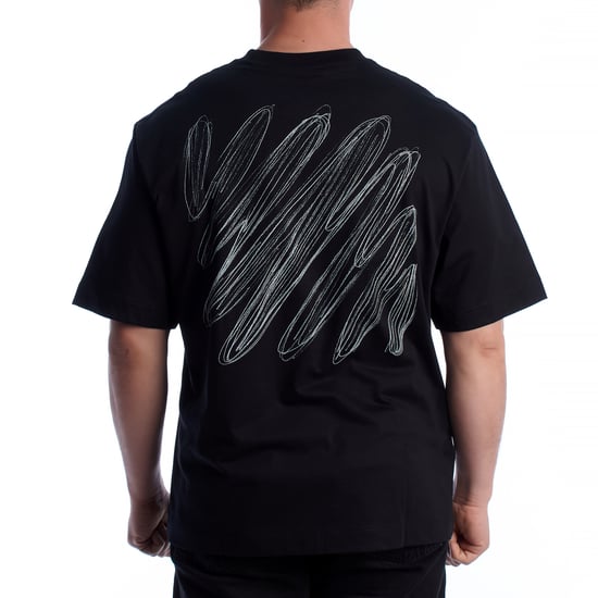 Camiseta de manga corta para hombre Scribble Diags 44MAA120G5J00E1001 - Image 3