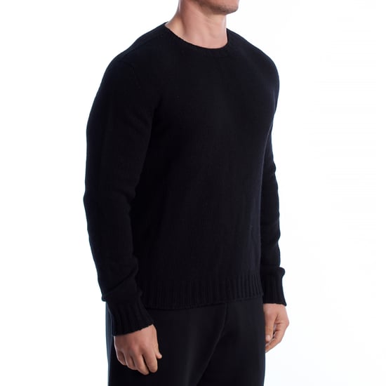 Suéter de Lana para Hombre con Logo Bordado PMHE027C99KNI001 - Image 3