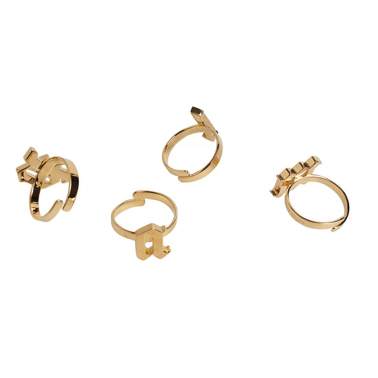 Juego de 4 Anillos con Letras de Logo PMOC015E23MAT0017676 - Image 4