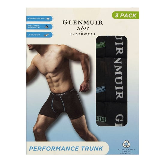 Pack de 3 Trunks de Rendimiento para Hombre | Ropa Interior Deportiva Transpirable y Elástica - Image 2