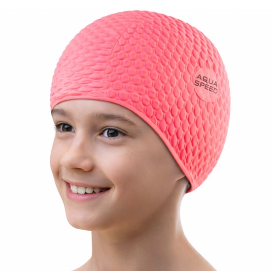 Gorro de Baño Bombástico para Niñas | Gorro de Látex Suave y Cómodo para Cabello Largo - Image 3