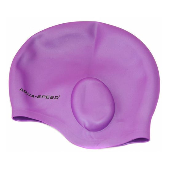 Gorro de baño unisex para adultos con cobertura total de oídos | Gorro de silicona suave para uso en piscina - Image 2
