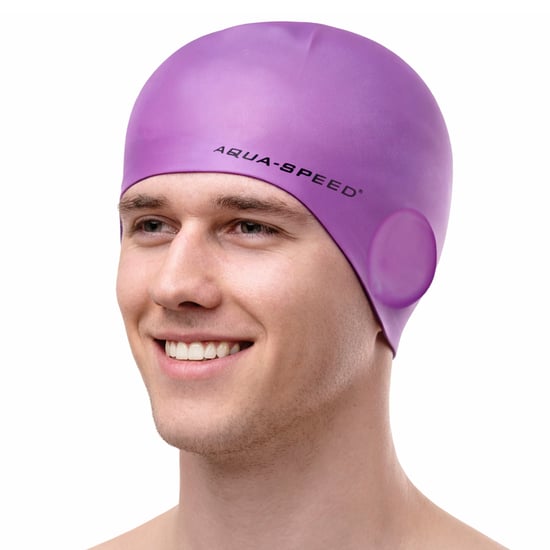 Gorro de baño unisex para adultos con cobertura total de oídos | Gorro de silicona suave para uso en piscina - Image 3