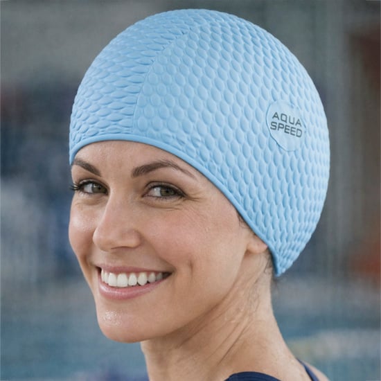 Gorro de natación Bombástico para Damas | Gorro de látex suave y cómodo para cabello largo - Image 3