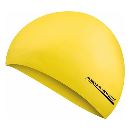 Gorro de natación de látex suave unisex para adultos | Gorro elástico cómodo y flexible - Image 1