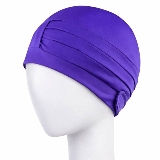 Gorro de baño cómodo para mujeres | Gorro de natación ligero estilo turbante - Image 2
