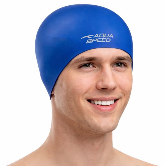 Gorro de natación de látex suave unisex para adultos | Gorro elástico y flexible cómodo - Image 2