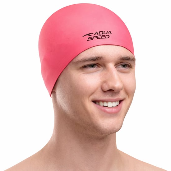 Gorro de natación de látex suave unisex para adultos | Gorro elástico cómodo y flexible - Image 2