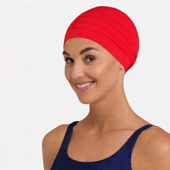 Gorro de Baño Ligero Estilo Turbante para Damas de Tela Cómoda - Image 3