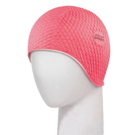 Gorro de baño bombástico para mujeres | Gorro cómodo de látex suave para cabello largo - Image 2