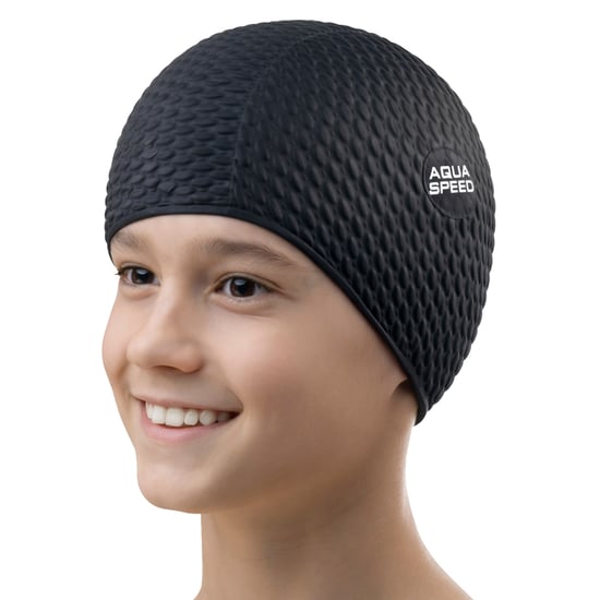 Gorro de Natación Bombástico para Niñas | Gorro de Látex Suave y Cómodo para Cabello Largo - Image 3