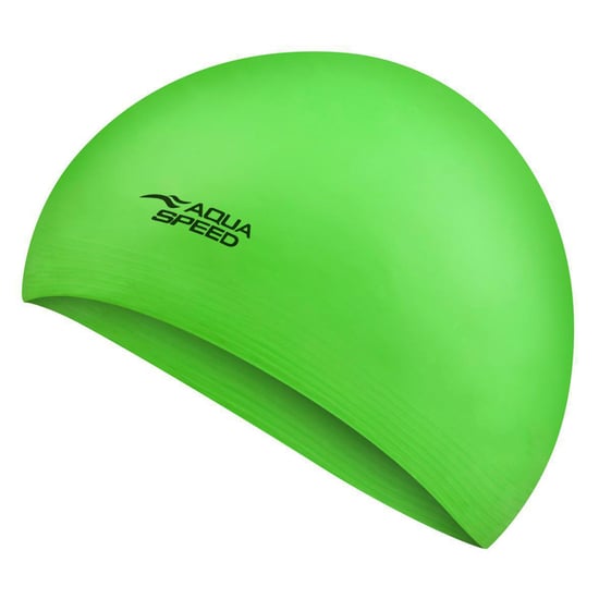Gorro de natación de látex suave unisex para adultos | Gorro elástico y flexible cómodo - Image 1