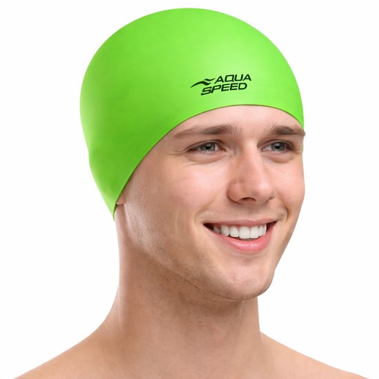 Gorro de natación de látex suave unisex para adultos | Gorro elástico y flexible cómodo - Image 2