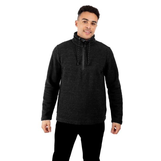 Trespass Mens Falmouthfloss Sweatshirt (Black) - Image 3