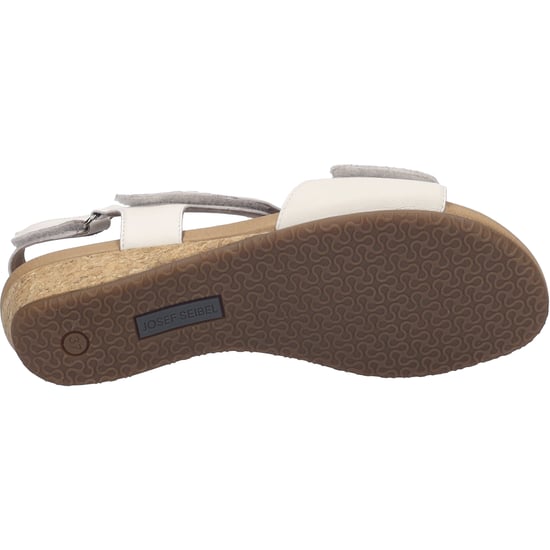 JOSEF SEIBEL Señoras Sandalia Fleur 01 en blanco - Image 5