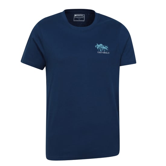 Mountain Warehouse Mens Southwold Back Print Organic T-Shirt (Dark Blue) - Image 3