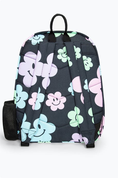 Mochila Negra Happy Flower de Hype Iconic para Niñas - Image 3