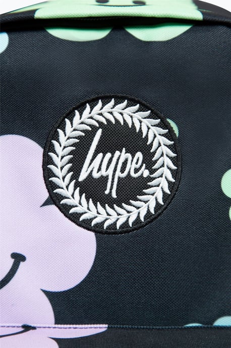 Mochila Negra Happy Flower de Hype Iconic para Niñas - Image 5