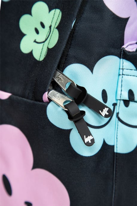 Mochila Negra Happy Flower de Hype Iconic para Niñas - Image 6