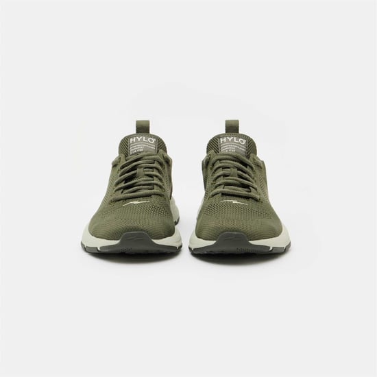 Zapatillas de entrenamiento de bajo perfil con cordones Hylo Athletics para hombre en musgo - Image 3