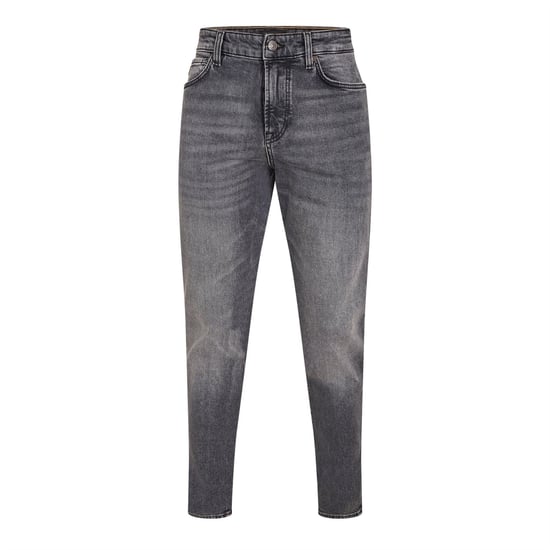 Jeans de hombre Boss de tiro alto slim fit con cinco bolsillos en gris medio - Image 1