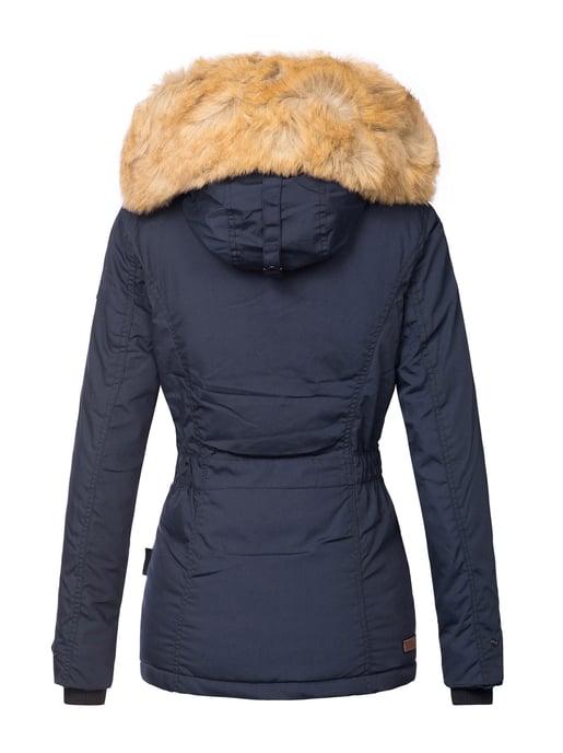 Navahoo Abrigo de Invierno Mujer Laura – Cálido, Elegante & Con Cuello de Pelo Desmontable - Image 3
