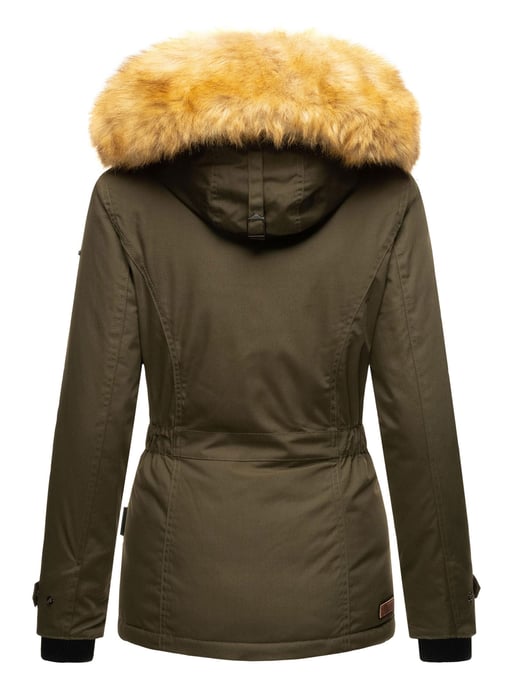 Navahoo Abrigo de Invierno Mujer Laura – Cálido, Elegante & Con Cuello de Pelo Desmontable - Image 4
