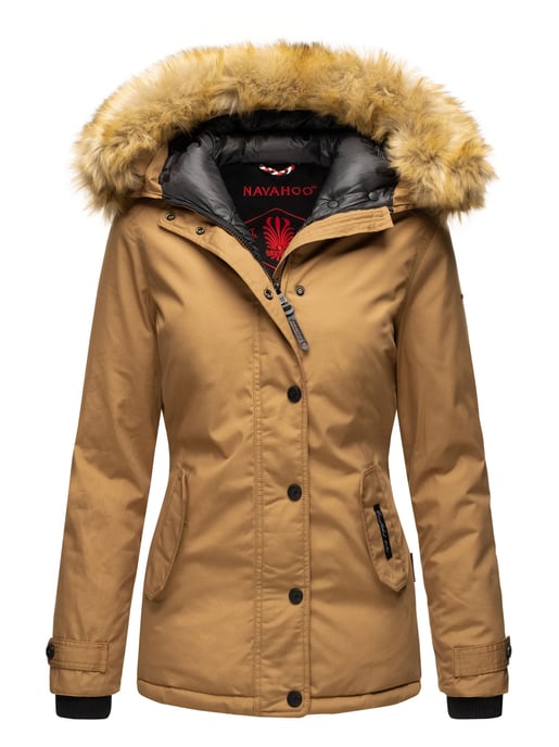 Navahoo Abrigo de Invierno Mujer Laura – Cálido, Elegante & Con Cuello de Pelo Desmontable - Image 1