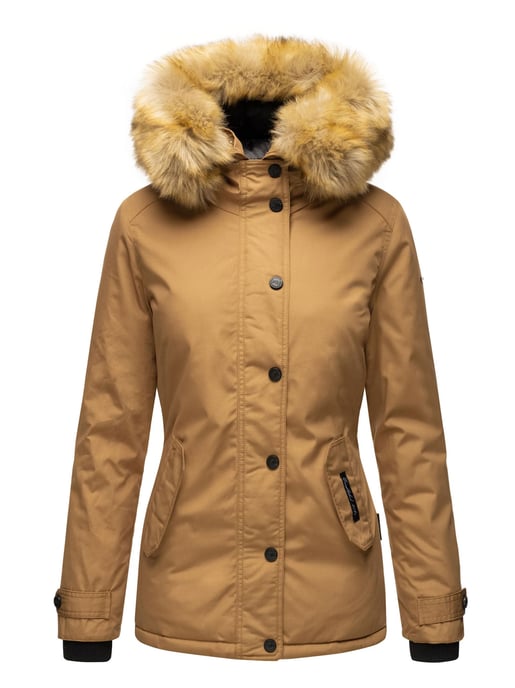 Navahoo Abrigo de Invierno Mujer Laura – Cálido, Elegante & Con Cuello de Pelo Desmontable - Image 2