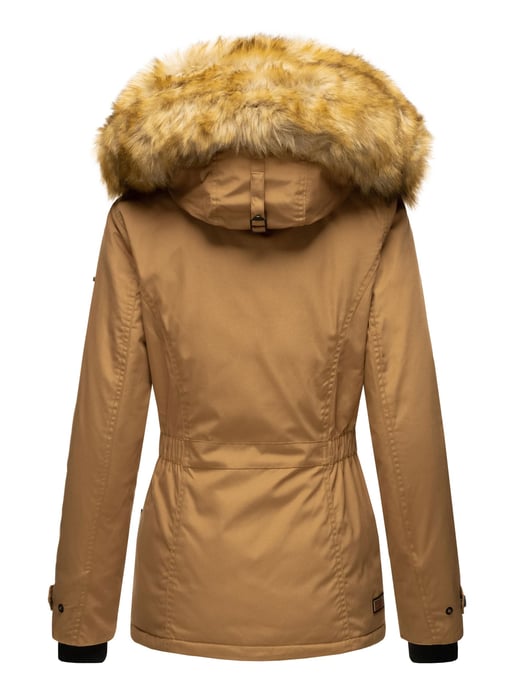 Navahoo Abrigo de Invierno Mujer Laura – Cálido, Elegante & Con Cuello de Pelo Desmontable - Image 4