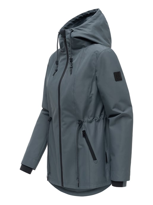 Chaqueta de entretiempo para mujer Navahoo Blumentanz con capucha - Image 2