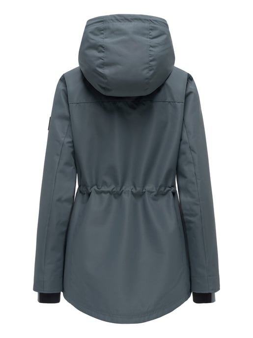 Chaqueta de entretiempo para mujer Navahoo Blumentanz con capucha - Image 3