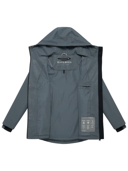 Chaqueta de entretiempo para mujer Navahoo Blumentanz con capucha - Image 4