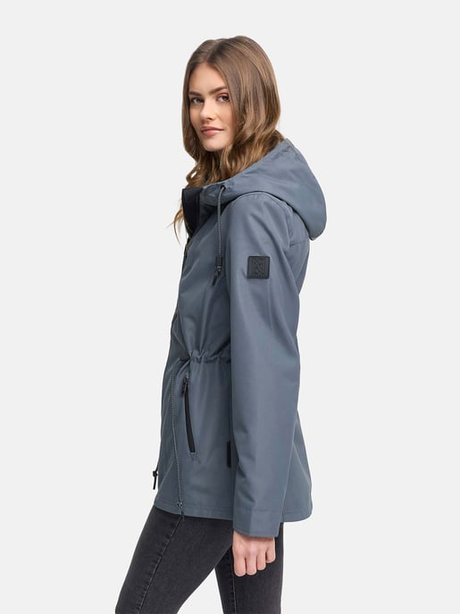 Chaqueta de entretiempo para mujer Navahoo Blumentanz con capucha - Image 6