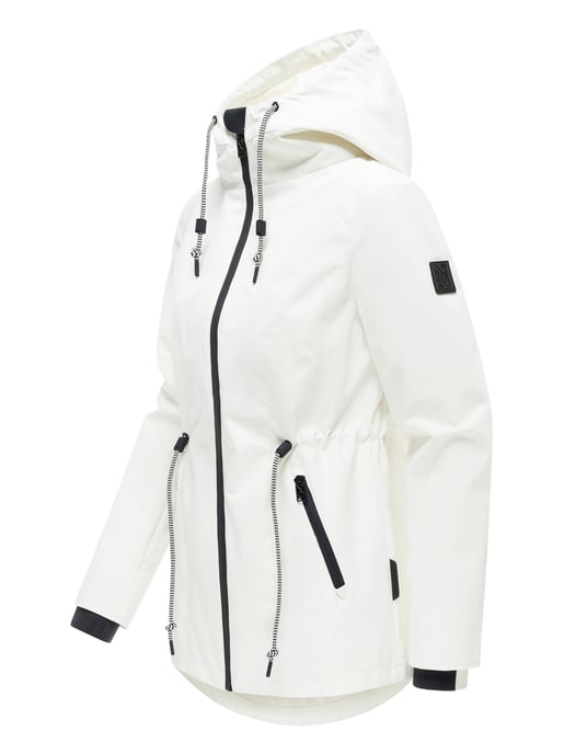 Chaqueta de entretiempo para mujer Navahoo Blumentanz con capucha - Image 2